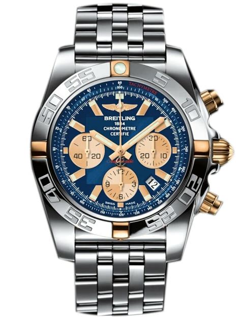 breitling blue chronograph|Breitling chronograph watch price.